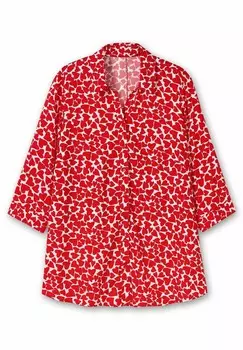 Блузка на пуговицах Sheego, красный