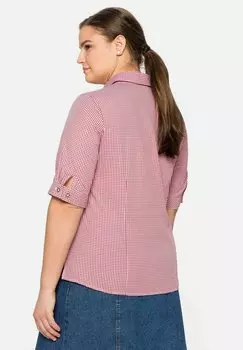 Блузка на пуговицах Sheego, красный