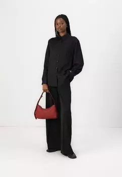 Блузка на пуговицах SHIRT Calvin Klein, черный