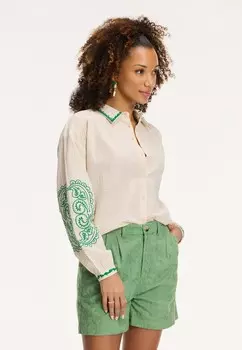 Блузка на пуговицах Shiwi, белый