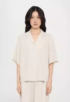 Блузка на пуговицах SHORT SLEEVE SHIRT Filippa K, молочный