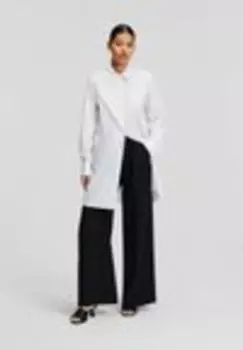 Блузка на пуговицах SIGNATURE Karl Lagerfeld, белый