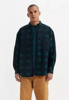 Блузка на пуговицах SKATE UNISEX Levi's® Skateboarding, темно-зеленый