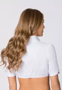 Блузка на пуговицах SOLANGE Stockerpoint, белый