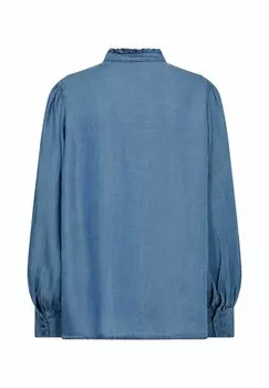 Блузка на пуговицах Soyaconcept, синий