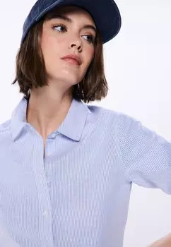 Блузка на пуговицах Springfield, синий