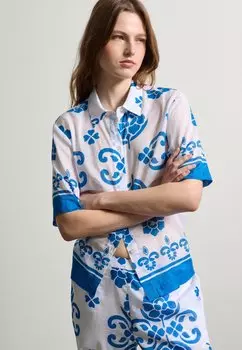 Блузка на пуговицах Stefanel, белый