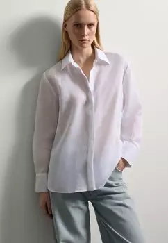 Блузка на пуговицах Stefanel, белый