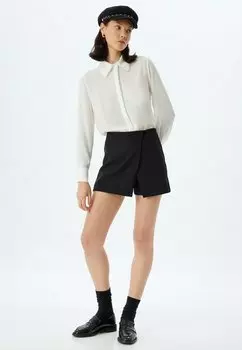 Блузка на пуговицах STONE DETAIL Koton, белый