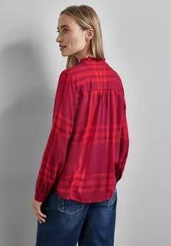 Блузка на пуговицах Street One, красный