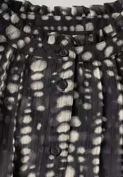 Блузка на пуговицах Street One Studio, черный