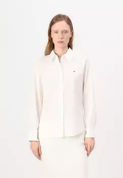 Блузка на пуговицах STRETCH REGULAR SHIRT Tommy Hilfiger, белый
