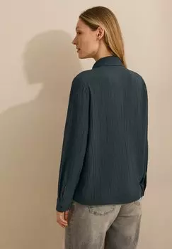 Блузка на пуговицах STRUKTUR Cecil, темно-зеленый