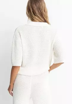 Блузка на пуговицах SUNRISE SHORT SLEEVE Rhythm, белый