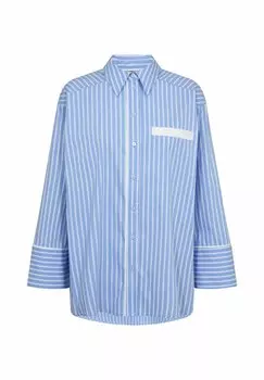 Блузка на пуговицах SURICC STRIPE SHIRT Co'couture, синий