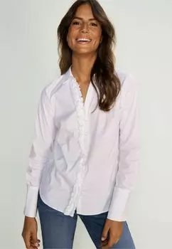 Блузка на пуговицах SYBEL Mos Mosh, белый