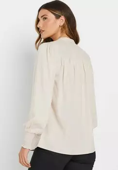 Блузка на пуговицах TALL LONG SLEEVE Long Tall Sally, молочный