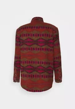 Блузка на пуговицах Tapestry Unisex BDG Urban Outfitters, ред