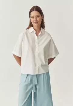 Блузка на пуговицах TATUUM, белый