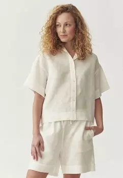 Блузка на пуговицах TATUUM, кремовый