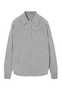 Блузка на пуговицах TATUUM, серый