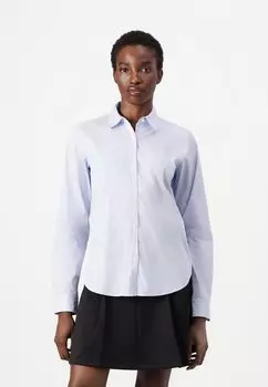 Блузка на пуговицах THE ESSENTIAL SHIRT HUGO, светло-голубой