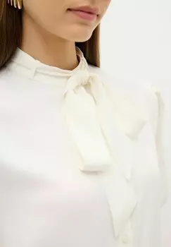 Блузка на пуговицах TIE DETAILED adL, бежевый