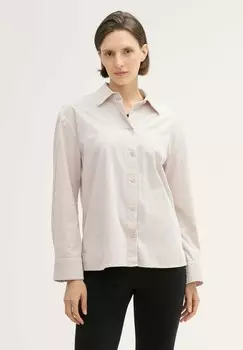 Блузка на пуговицах TOM TAILOR, бежевый