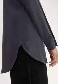 Блузка на пуговицах TOM TAILOR DENIM, серый