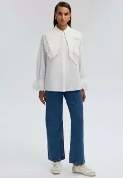 Блузка на пуговицах Touch Priv, белый