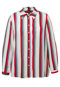 Блузка на пуговицах Ulla Popken, кремовый