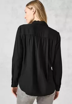 Блузка на пуговицах UNI Cecil, черный