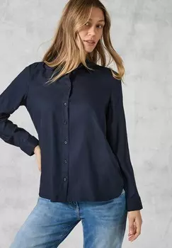 Блузка на пуговицах UNI Cecil, синий