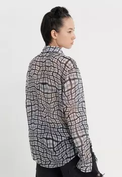 Блузка на пуговицах UNISEX YOURTURN, белый