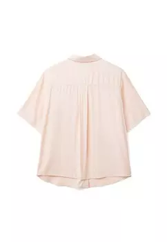 Блузка на пуговицах United Colors of Benetton, розовый