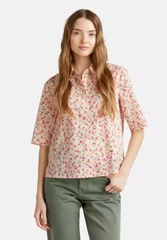 Блузка на пуговицах United Colors of Benetton, мультиколор