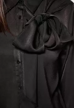 Блузка на пуговицах usha, черный