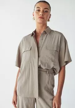 Блузка на пуговицах VALLE SHORT WILLA, цвет Neutral