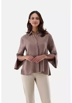 Блузка на пуговицах van Laack, бежевый