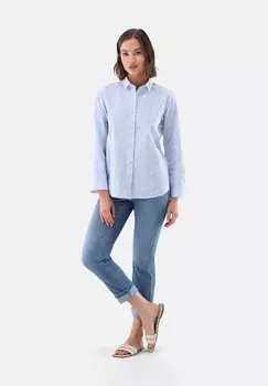 Блузка на пуговицах van Laack, светло-голубой