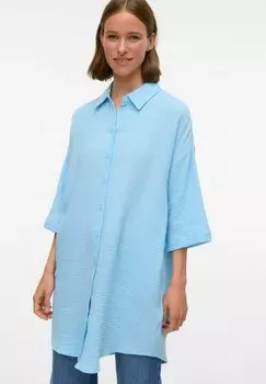 Блузка на пуговицах Vero Moda, синий