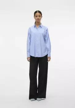 Блузка на пуговицах Vero Moda, светло-голубой