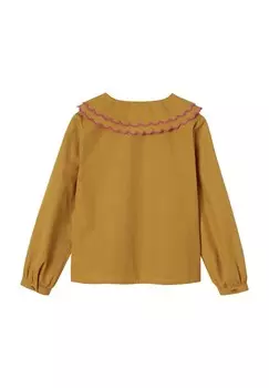 Блузка на пуговицах Vertbaudet, желтый