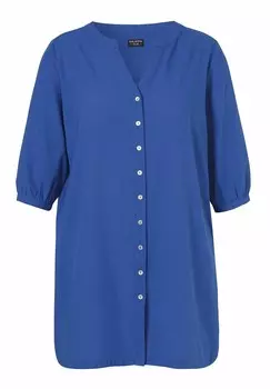 Блузка на пуговицах Via Appia Due, синий