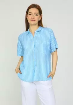 Блузка на пуговицах VICCI Germany, светло-голубой