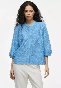 Блузка на пуговицах VIFINA 3/4-ARM VILA, синий