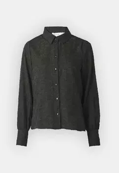 Блузка на пуговицах VIFLEMA SHIRT VILA, черный