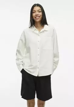 Блузка на пуговицах VILA, белый