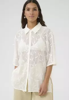 Блузка на пуговицах VILLEMIN Karen by Simonsen, кремовый