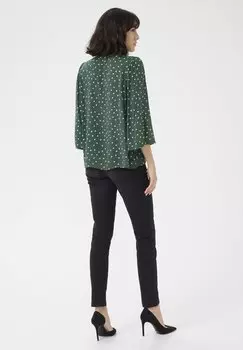 Блузка на пуговицах VINNI AMBER Kaffe, зеленый